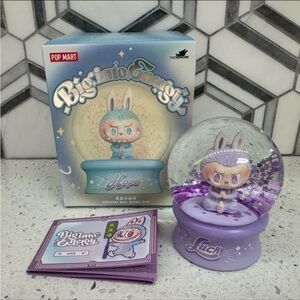 Labubu Big Into Energy Crystal Ball Globe- Luck